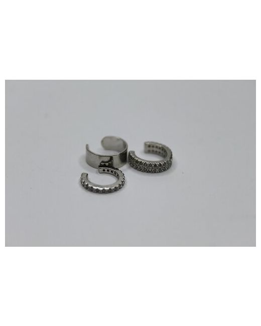 chinajewelery Комплект серег размер/диаметр 10 мм. серебряный
