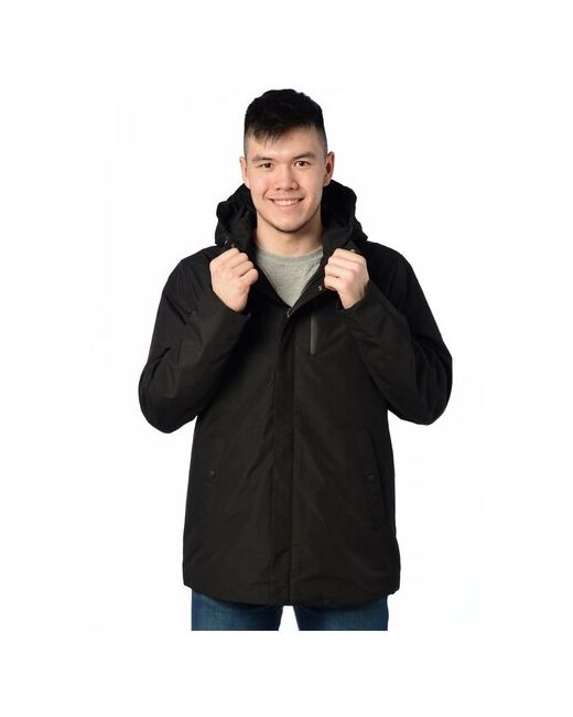 Kasadun Куртка демисезонная силуэт прямой карманы размер 48