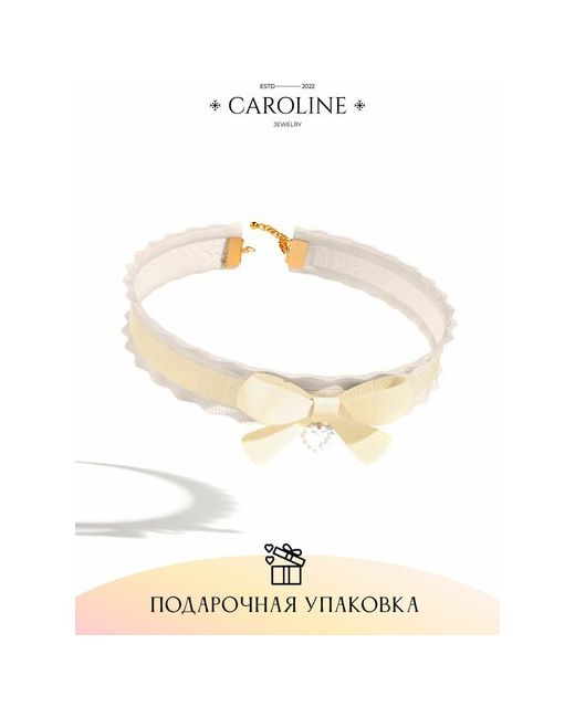 Caroline Jewelry Чокер с подвеской на шею ожерелье Жемчужное сердце Аксессуары