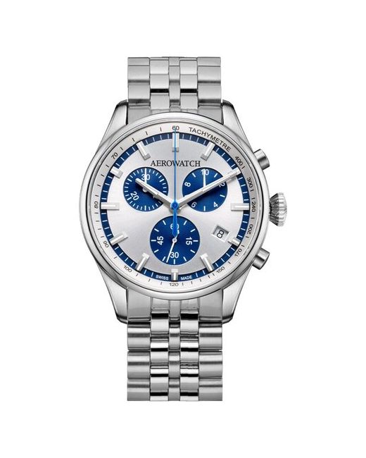 Aerowatch Наручные часы Les Grandes Classiques 79990 AA05 M серебряный