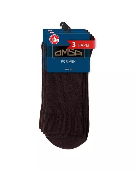 Omsa носки 3 пары классические размер 42-44