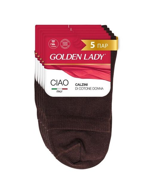 GoldenLady носки высокие 5 пар размер 35-38