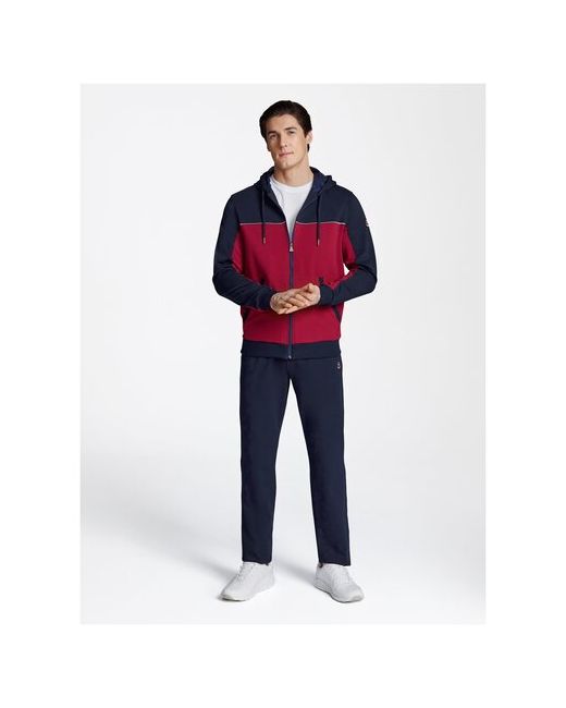 Red-N-Rock'S Костюм олимпийка и брюки силуэт прямой карманы размер 46 бордовый
