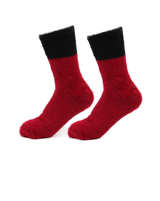 Кушан носки средние бесшовные размер 37-41 красный черный