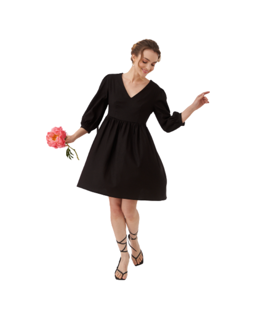 Anlianmari Платье-рубашка повседневное классическое полуприлегающее размер 46-48