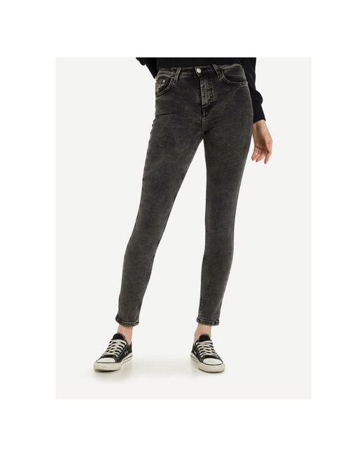 Gloria Jeans Джинсы Legging завышенная посадка стрейч размер 42 черный