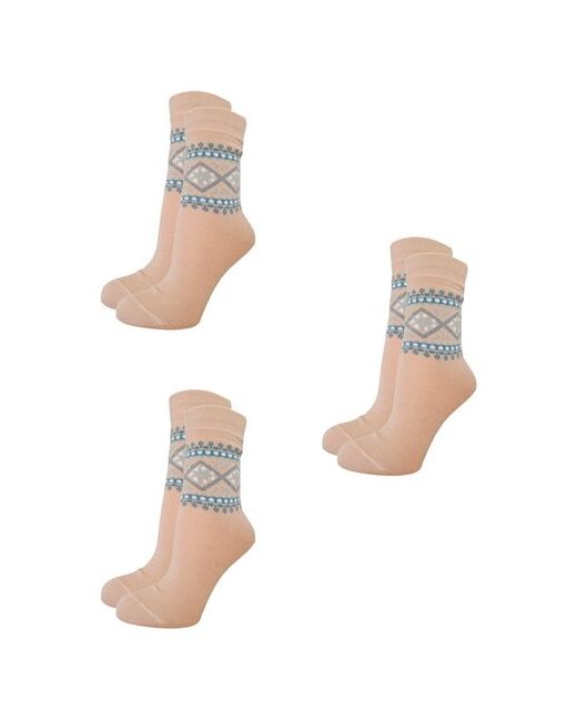 Lorenzline носки средние фантазийные утепленные размер 23 36-37