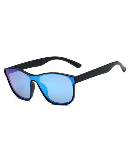 Raptor-Trailers Солнцезащитные очки квадратные зеркальные поляризационные черный