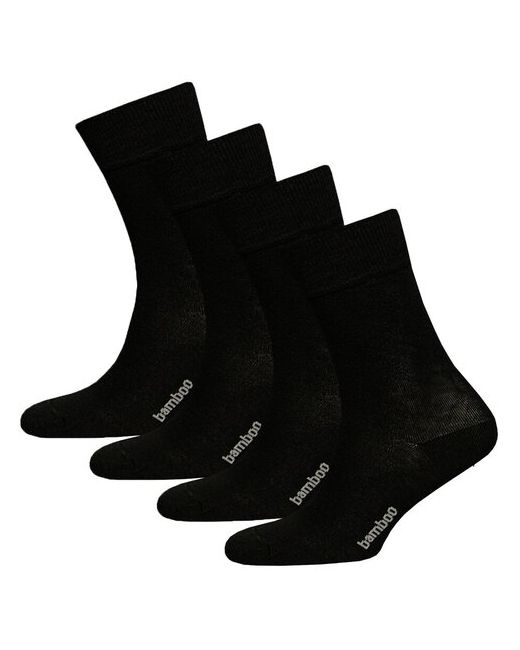 Status носки 4 пары классические размер 31 черный
