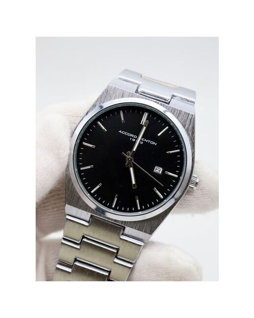 Mivo-World Наручные часы и наручные кварцевые электронные подарок часики с металлическим браслетом черный серебряный