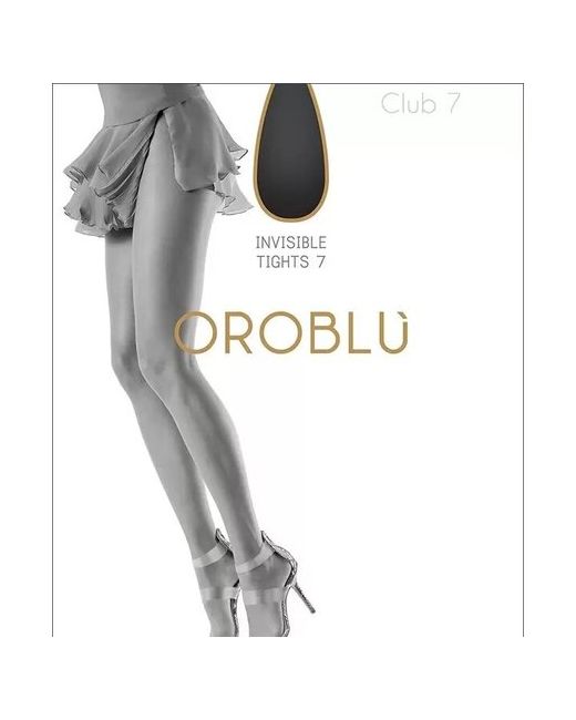 Oroblu Колготки Club 7 Invisible den без шортиков с ластовицей размер черный