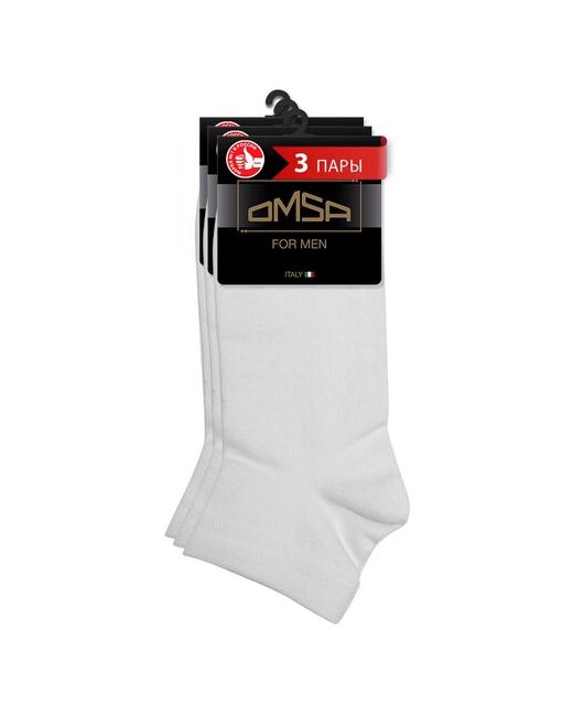 Omsa носки 3 пары укороченные размер 42-44