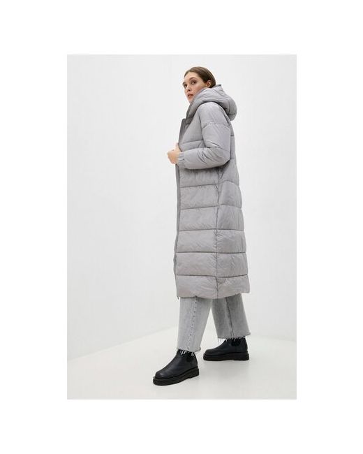 Baon Куртка демисезон/зима средней длины силуэт прямой подкладка манжеты карманы капюшон размер 50