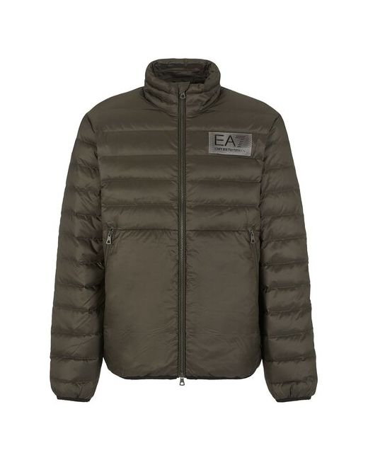 Ea7 Куртка демисезон/зима силуэт прямой карманы без капюшона размер XXL