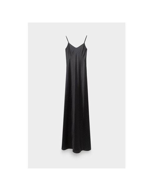 Gooroo Платье атлас прилегающее открытая спина размер 38