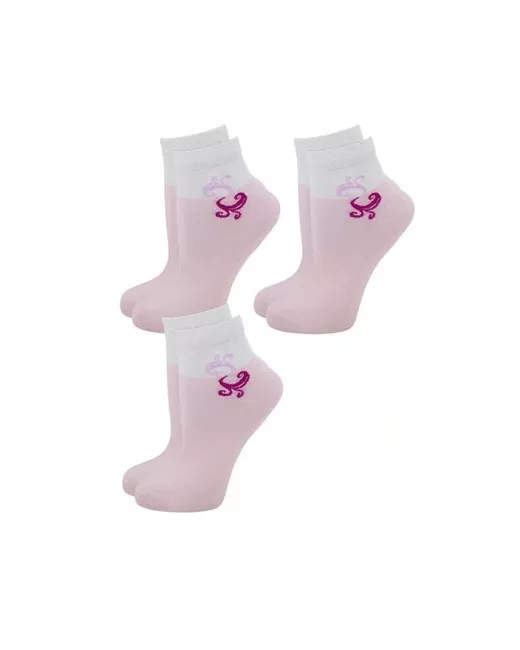 Гранд носки укороченные размер 23-25 35-38 розовый
