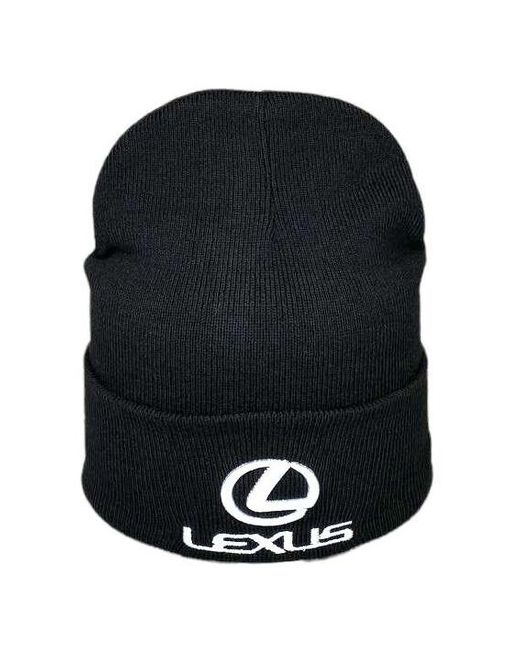 Lexus Шапка бини демисезон/зима размер 55-58 черный