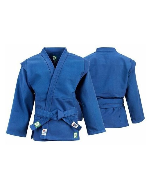 Green Hill Куртка для самбо с поясом сертификат FIAS размер 40/150 рост