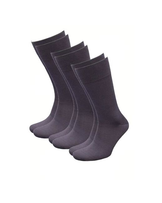 Гранд носки 3 пары высокие бесшовные размер 44/47