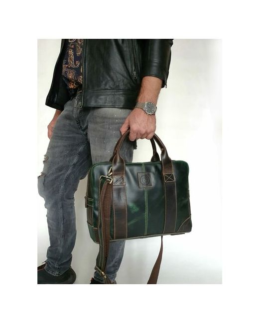 Black Buffalo Bags Портфель гладкая фактура на молнии карман для планшета отделение ноутбука с плечевым ремнем