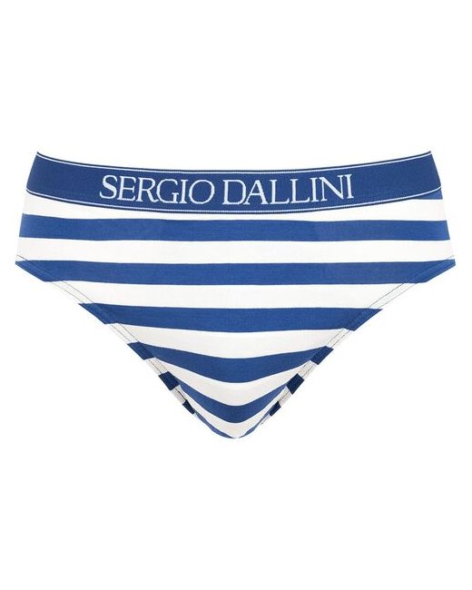 Sergio Dallini Трусы слипы средняя посадка размер L синий