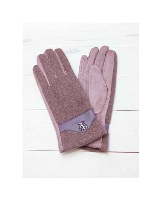Шапочки-Носочки Перчатки демисезон/зима утепленные сенсорные размер OneSize розовый