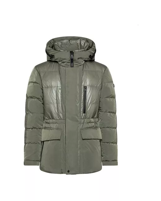 Peuterey Куртка демисезон/зима силуэт прямой капюшон карманы размер 54