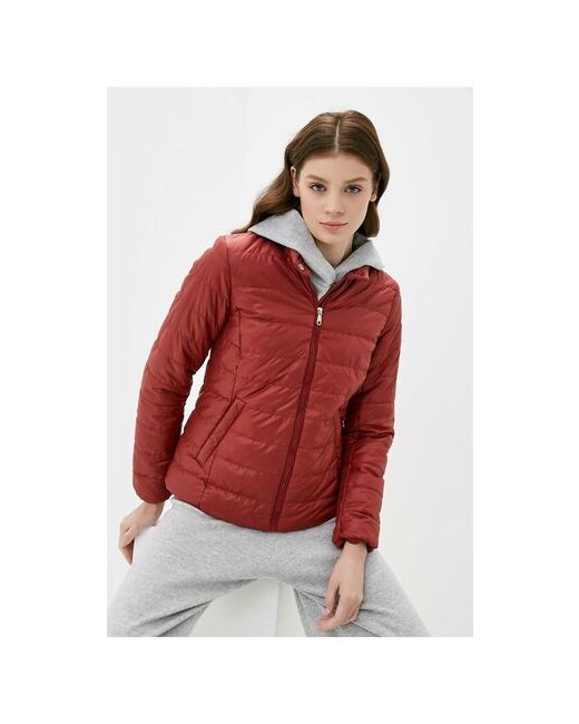 Baon Куртка демисезонная средней длины силуэт полуприлегающий водонепроницаемая карманы манжеты без капюшона ветрозащитная размер 44