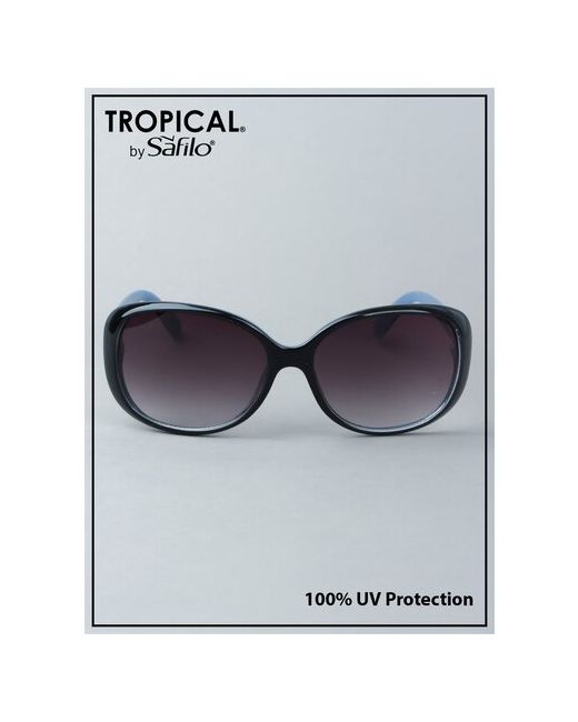 Tropical Солнцезащитные очки овальные оправа с защитой от УФ градиентные для
