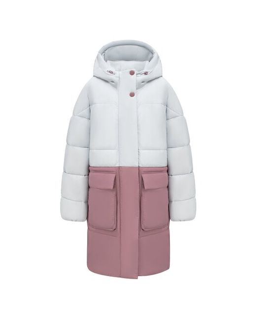 Oldos Куртка зимняя утепленная карманы размер L/170 розовый