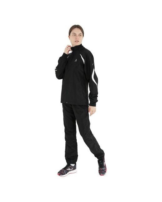 Odlo Костюм Fly олимпийка и брюки силуэт прямой светоотражающие элементы карманы размер XL