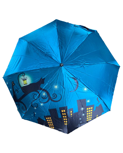 Galaxy Смарт-зонт полуавтомат 3 сложения купол 105 см. 9 спиц чехол в комплекте для