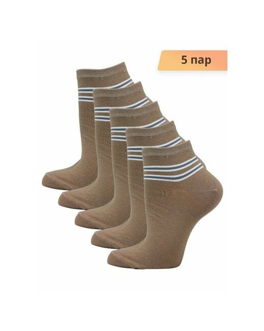Годовой запас носков носки укороченные 5 пар размер 23 36-38