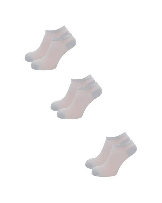 Lorenzline носки 3 пары укороченные износостойкие размер 40/43