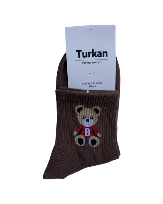 Turkan носки средние быстросохнущие фантазийные на Новый год размер 36-41