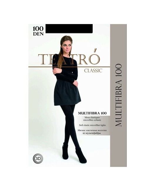 Teatro Колготки MULTIFIBRA-100 100 den с ластовицей размер