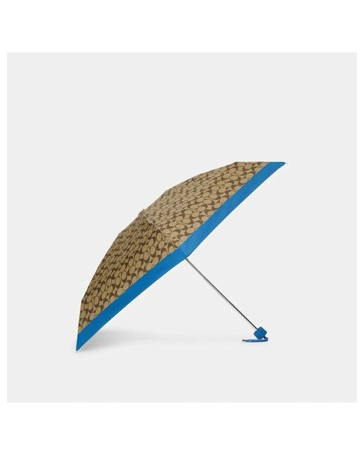 COACH Зонт-шляпка полуавтомат чехол в комплекте для синий