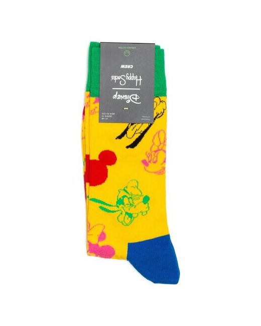 Happy Socks носки 1 пара высокие фантазийные размер 41-46