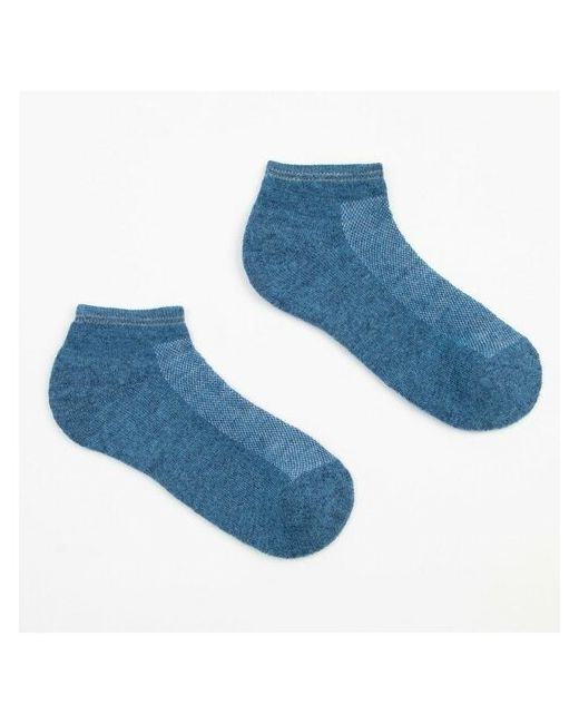 Eurowool носки укороченные утепленные размер 23 синий