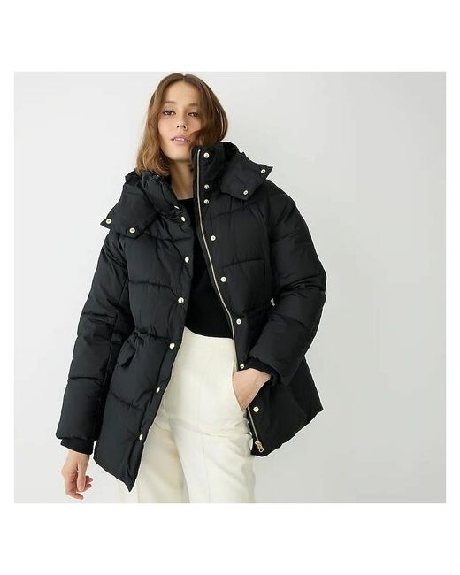 J.Crew Куртка демисезон/зима оверсайз подкладка размер M черный