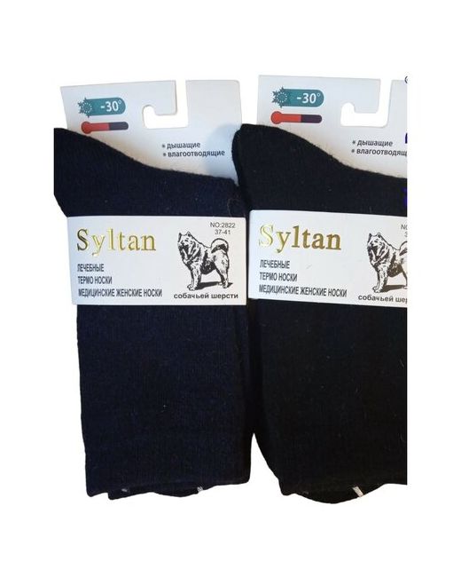syltan носки размер 37-41 синий черный