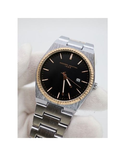 Mivo-World Наручные часы и наручные кварцевые электронные подарок часики с металлическим браслетом черный серебряный