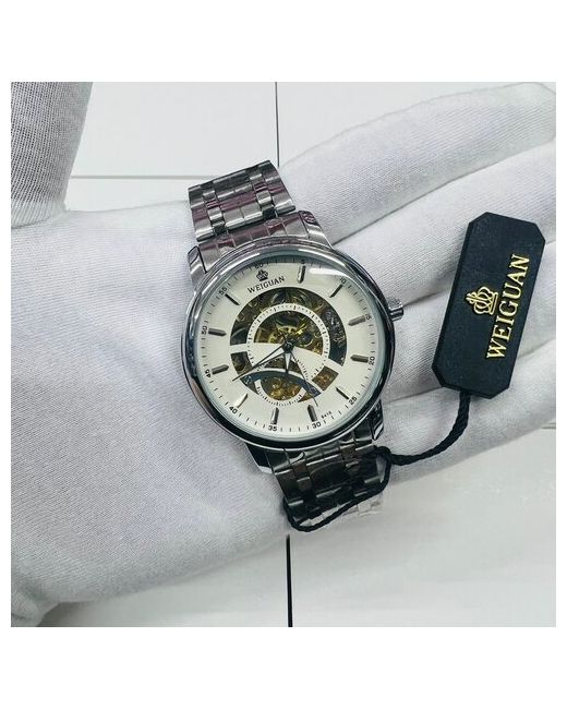 Мэбо Наручные часы Часы наручные механические классические серебряный