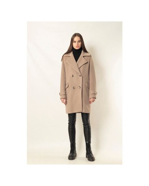 Margo Пальто-пиджак демисезонное силуэт прямой укороченное размер 40-42/170