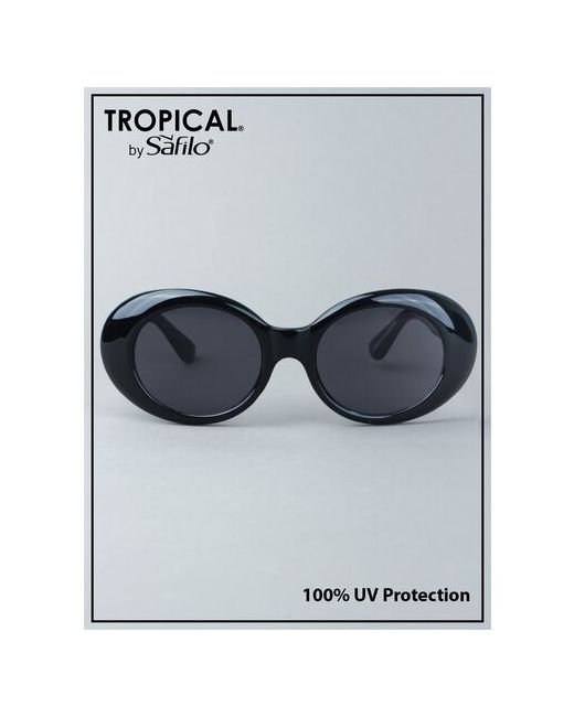 Tropical Солнцезащитные очки круглые оправа с защитой от УФ для