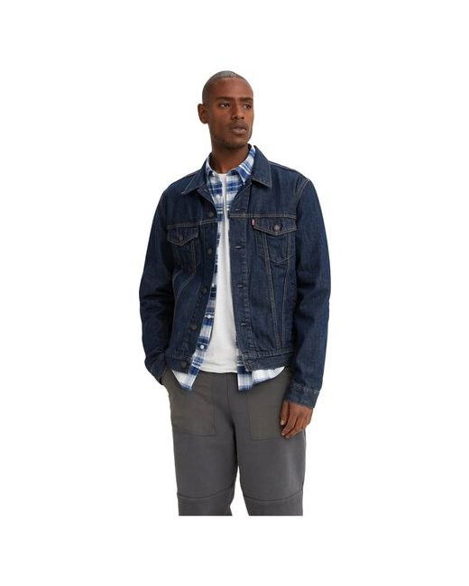 Levi's® Джинсовая куртка демисезонная карманы манжеты размер M
