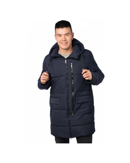 Fanfaroni Куртка зимняя внутренний карман капюшон карманы манжеты размер 50