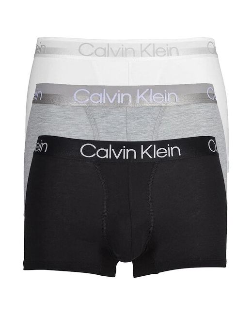 Calvin Klein Трусы боксеры средняя посадка размер M мультиколор 3 шт.