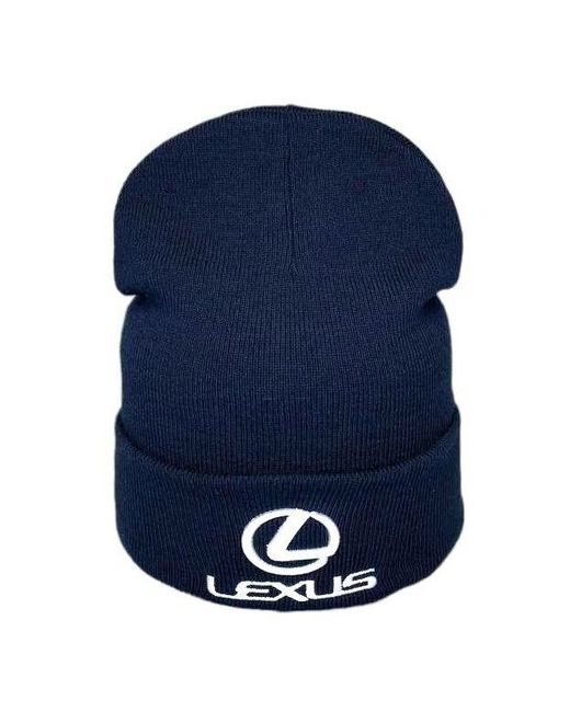 Lexus Шапка бини демисезон/зима размер 55-58 синий