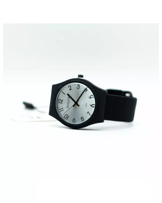 Без бренда Наручные часы Часы наручные кварцевые серебряный черный
